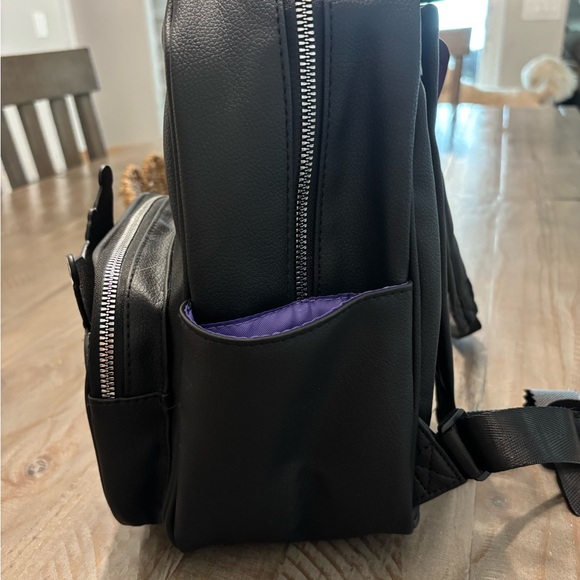 KUROMI Black and Purple Character Backpack - Picture 3 of 5